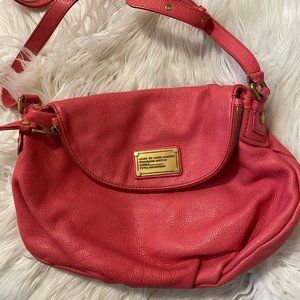 Marc by Marc Jacobs Orange Leather Classic Q Natasha Crossbody Bag